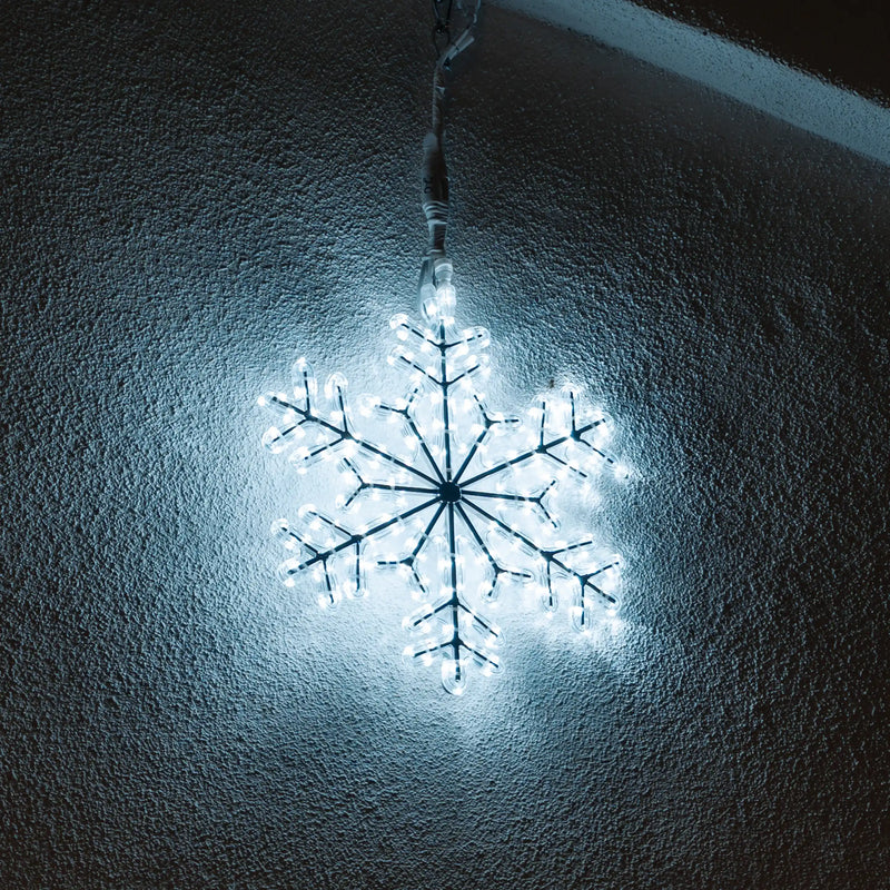 LED Ropelight Crystal Snowflake