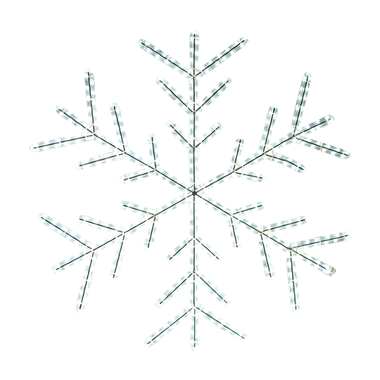 LED Ropelight Festive Snowflake