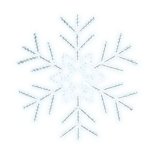 LED Ropelight Radiant Snowflake