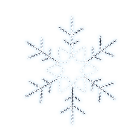 Dekra-Lite 28" LED Ropelight Star Snowflake