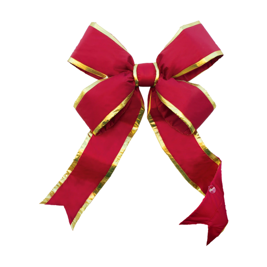 Large Red Auto Bow