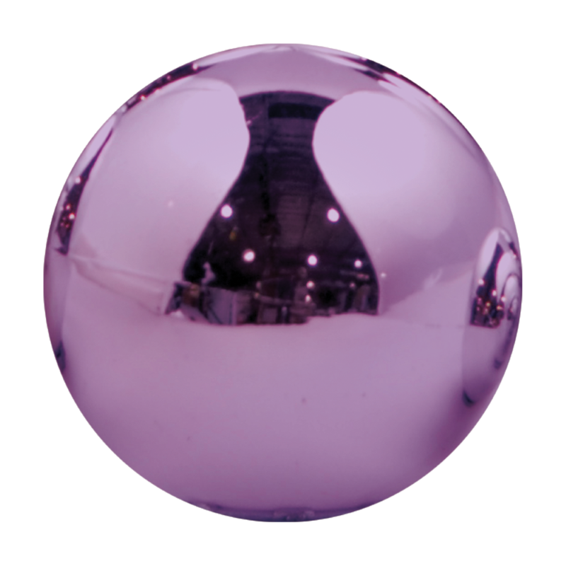 Dekra-Lite Large Lavender Shiny Shatterproof Ornament