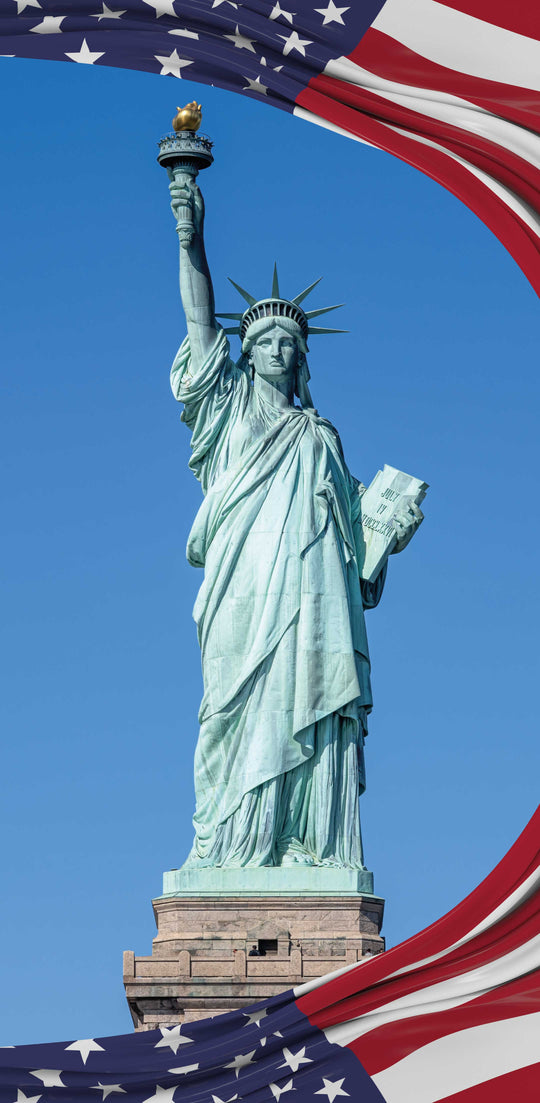 Let Freedom Ring Single Vinyl Banner