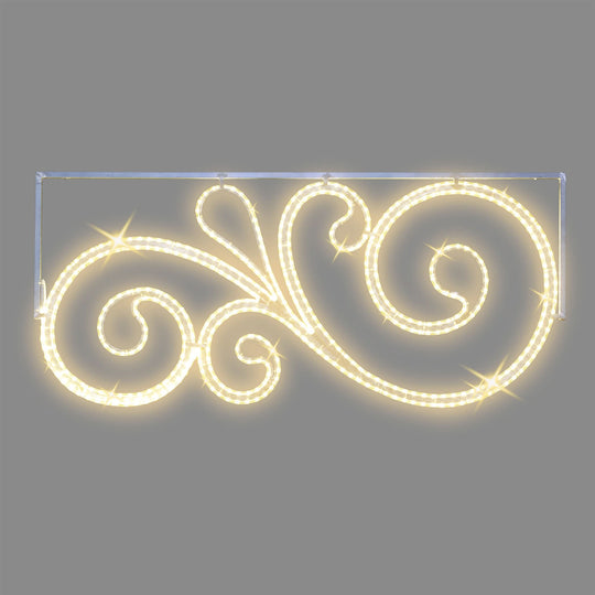 Light Motif "Sola" - warm white leds - 5.9' x 2.6' - 120V