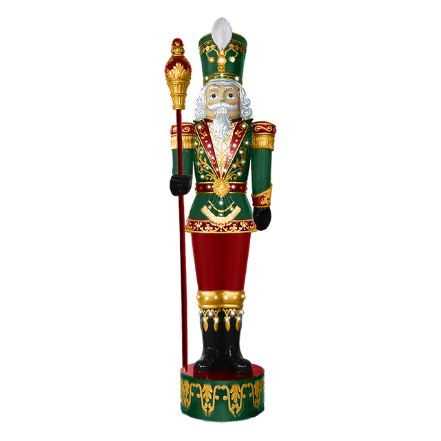 Dekra-Lite Gold, Green, and Red Toy Sodlier