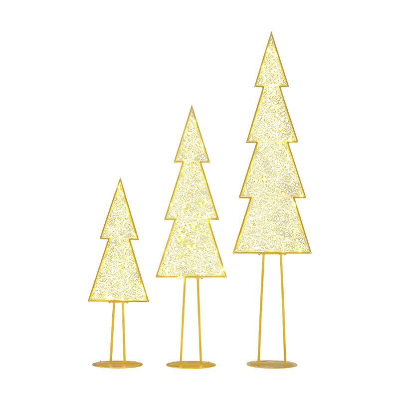 Luzy Illuminated Christmas Tree – Set of 3