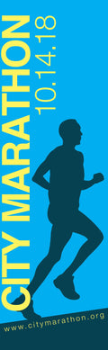 Marathon Single Vinyl Banner Dekra-Lite