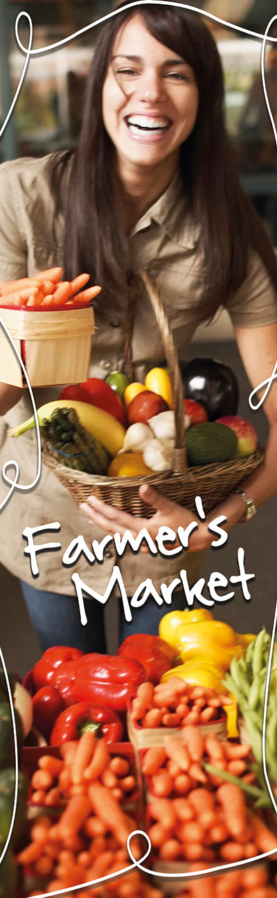 Market Basket Single Vinyl Banner