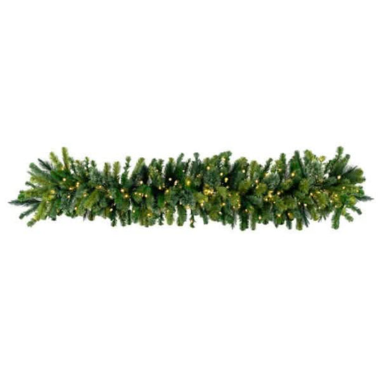 Mixed Foliage Garland 10' Sections