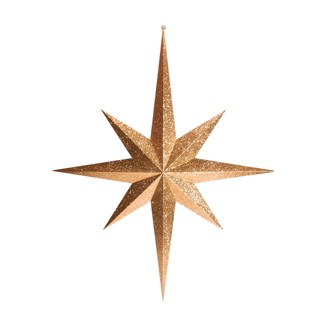 Dekra-Lite Gold Glitter Moravian Star