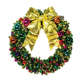 Multicolor Pop Pre-Decorated Wreaths