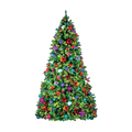 Multicolor Pop Pre-Decorated Trees