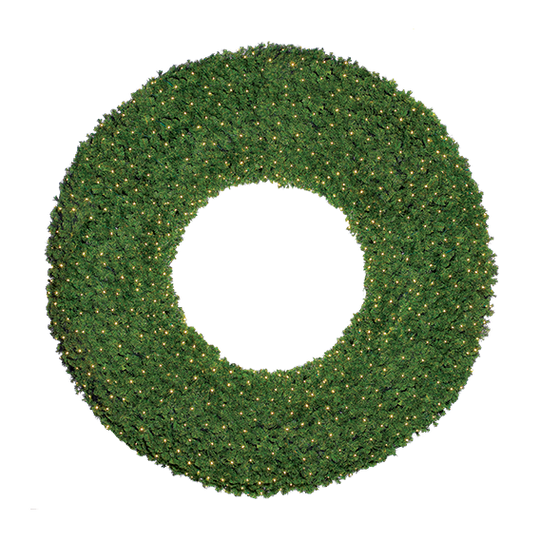 Natural Mountain Pine Wreath Collection 3'