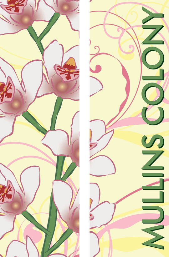 Orchids Double Vinyl Banner Set