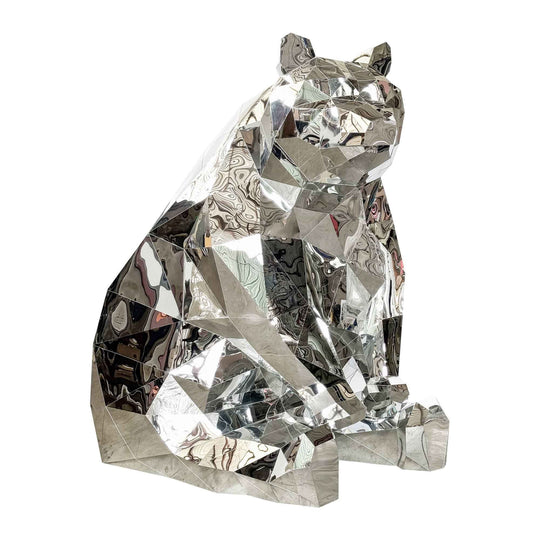 Reflective Geometric Polar Bear