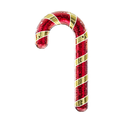 Mirror Mosaic Candy Cane