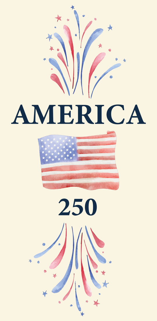 Painted Flag 250 Single Vinyl Banner