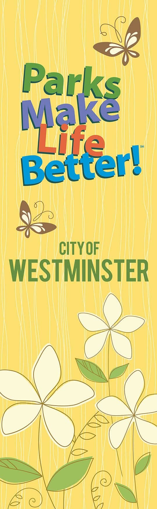 Parks Single Vinyl Banner