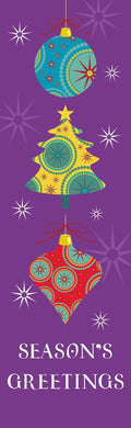 Patterned Ornaments Single Vinyl Banner Dekra-Lite