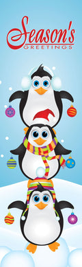 Penguins Single Vinyl Banner Dekra-Lite