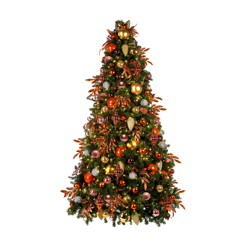 Precious Metals Pre-Decorated Trees