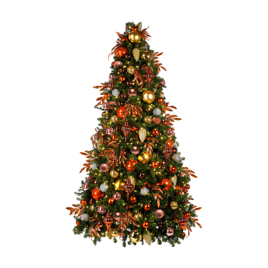 Precious Metals Pre-Decorated Trees