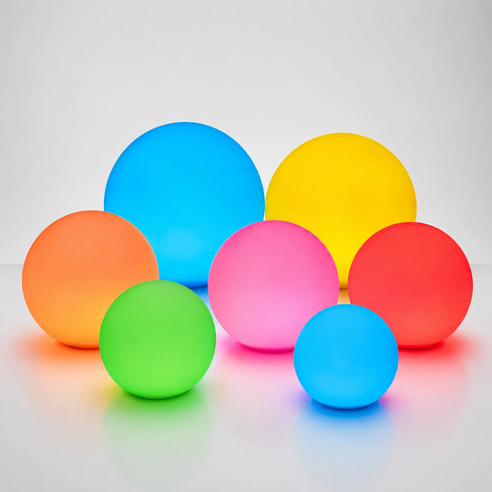 RGB Color Changing Spheres (Set of 7)
