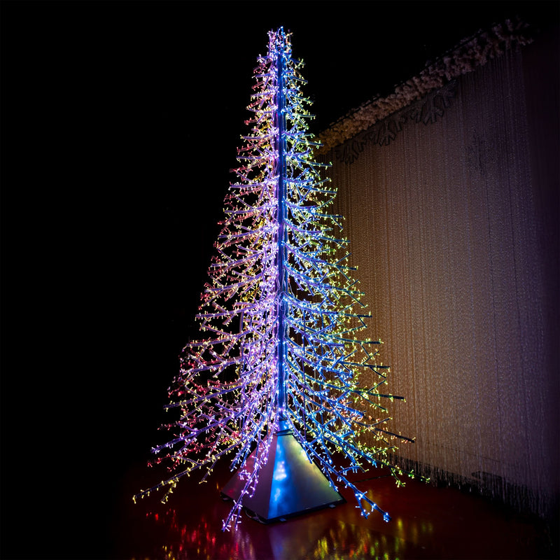 RGB Crystal Branch Tree