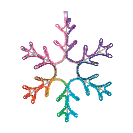 RGB Snowflakes