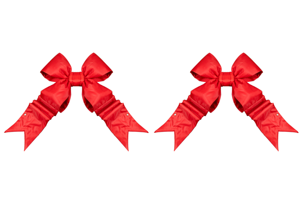 Red Structural Bow 36", 48", and 60"