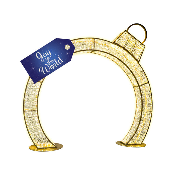 Walk-Through Ornament Selfie Station