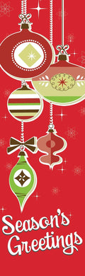 Retro Ornaments Single Vinyl Banner Dekra-Lite