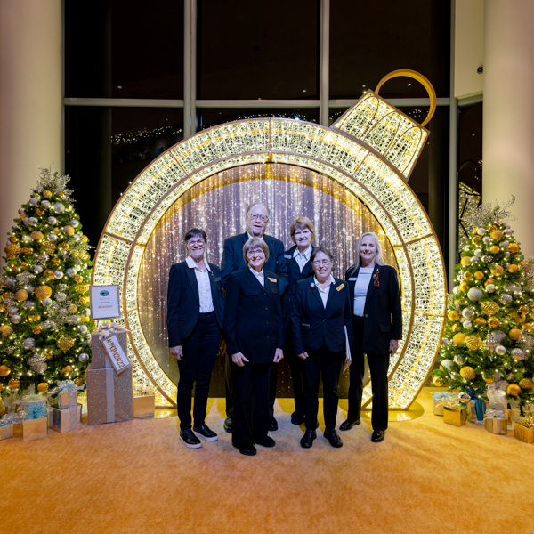 Walk-Through Ornament Selfie Station