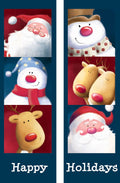 Santa & Company Double Vinyl Banner Set Dekra-Lite
