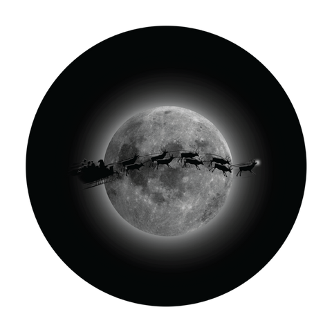Dekra-Lite Glass Gobo - Santa In The Sky
