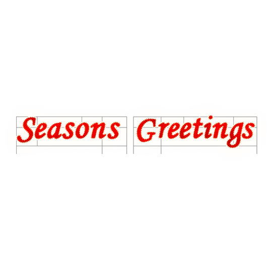 Season's Greetings Display