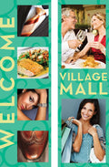 Shopping Mall Double Vinyl Banner Set Dekra-Lite