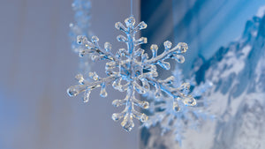 Crystal Gloss Acrylic Snowflake