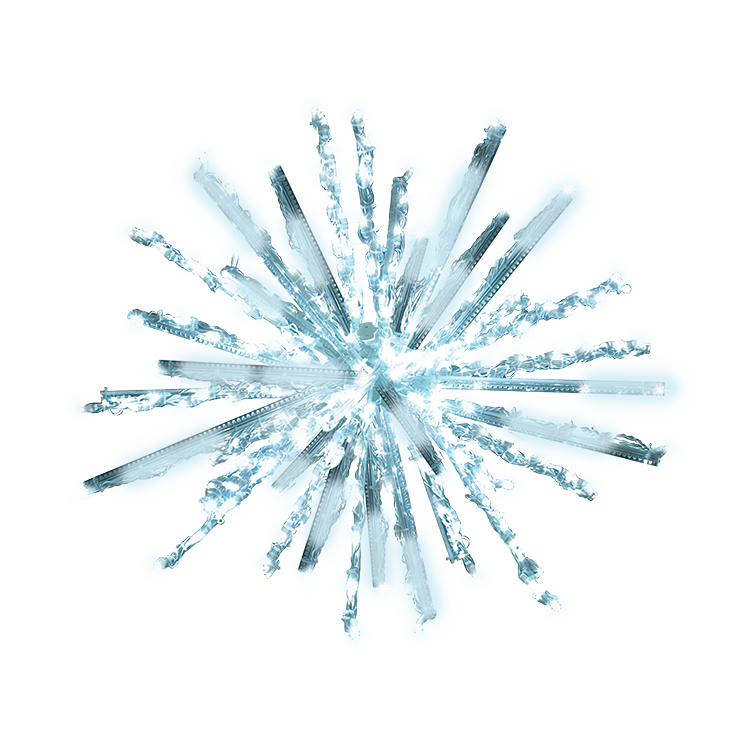 Snowfall Tree Toppers