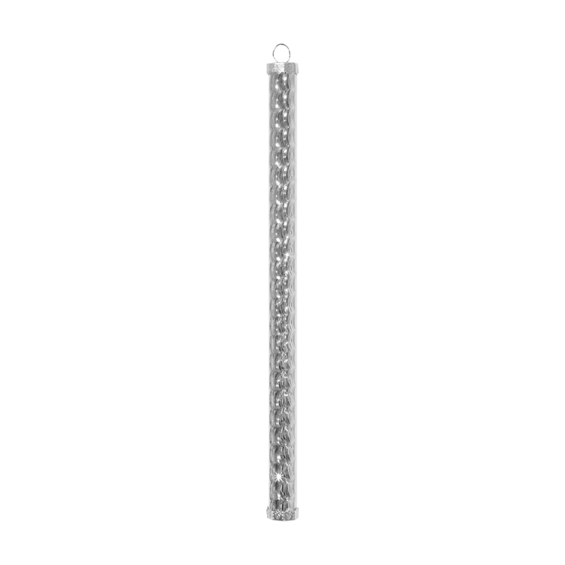 Spiral Reflective Tube Ornaments