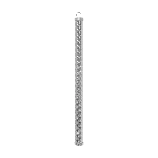 Spiral Reflective Tube Ornaments