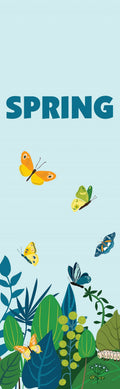 Spring - Butterflies Single Vinyl Banner Dekra-Lite