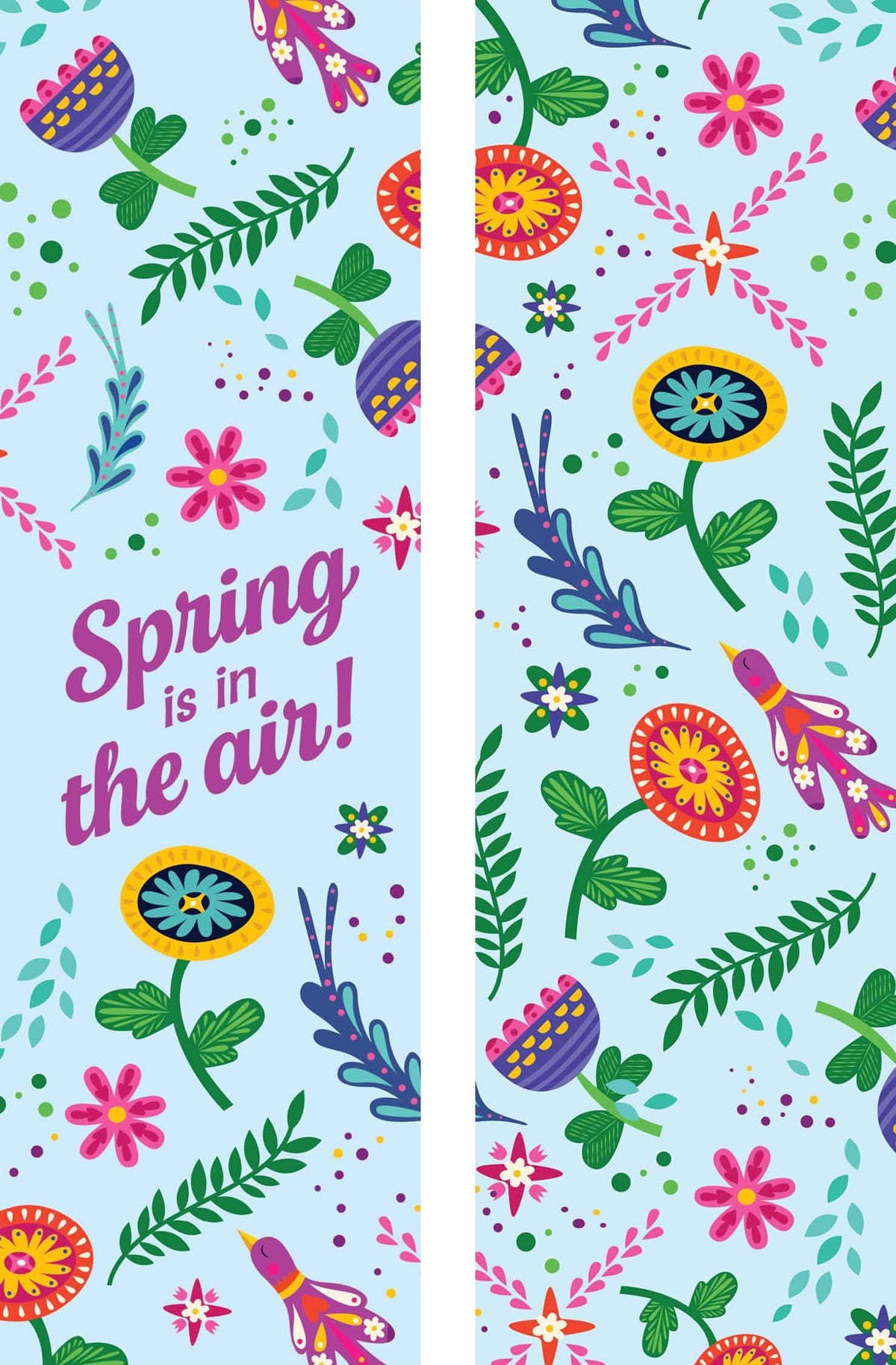 Spring is in the Air! Double Vinyl Banner