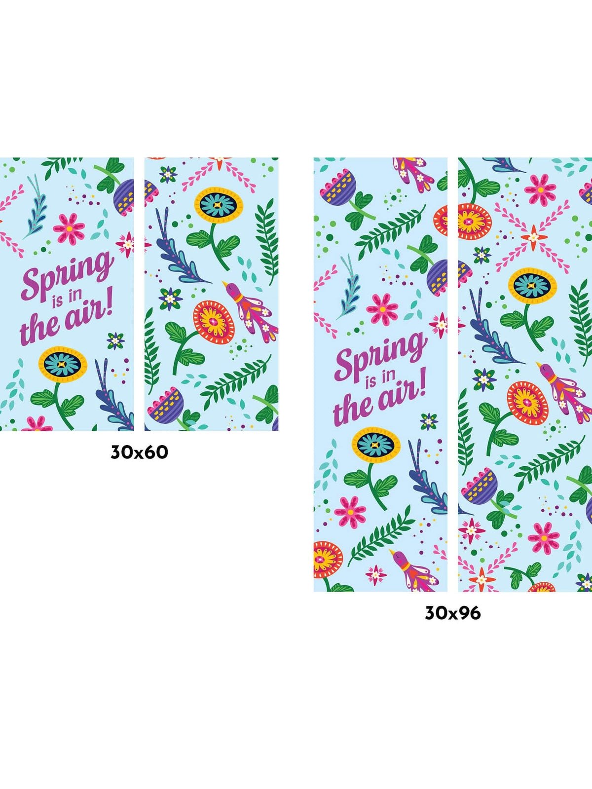 Spring is in the Air! Double Vinyl Banner