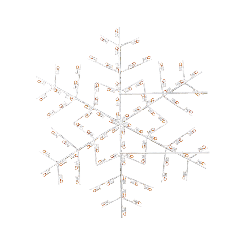 Star Snowflake LED Pole Mount