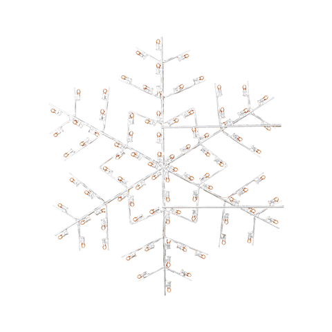 Dekra-Lite 5' Star Snowflake LED Lit Pole Mount
