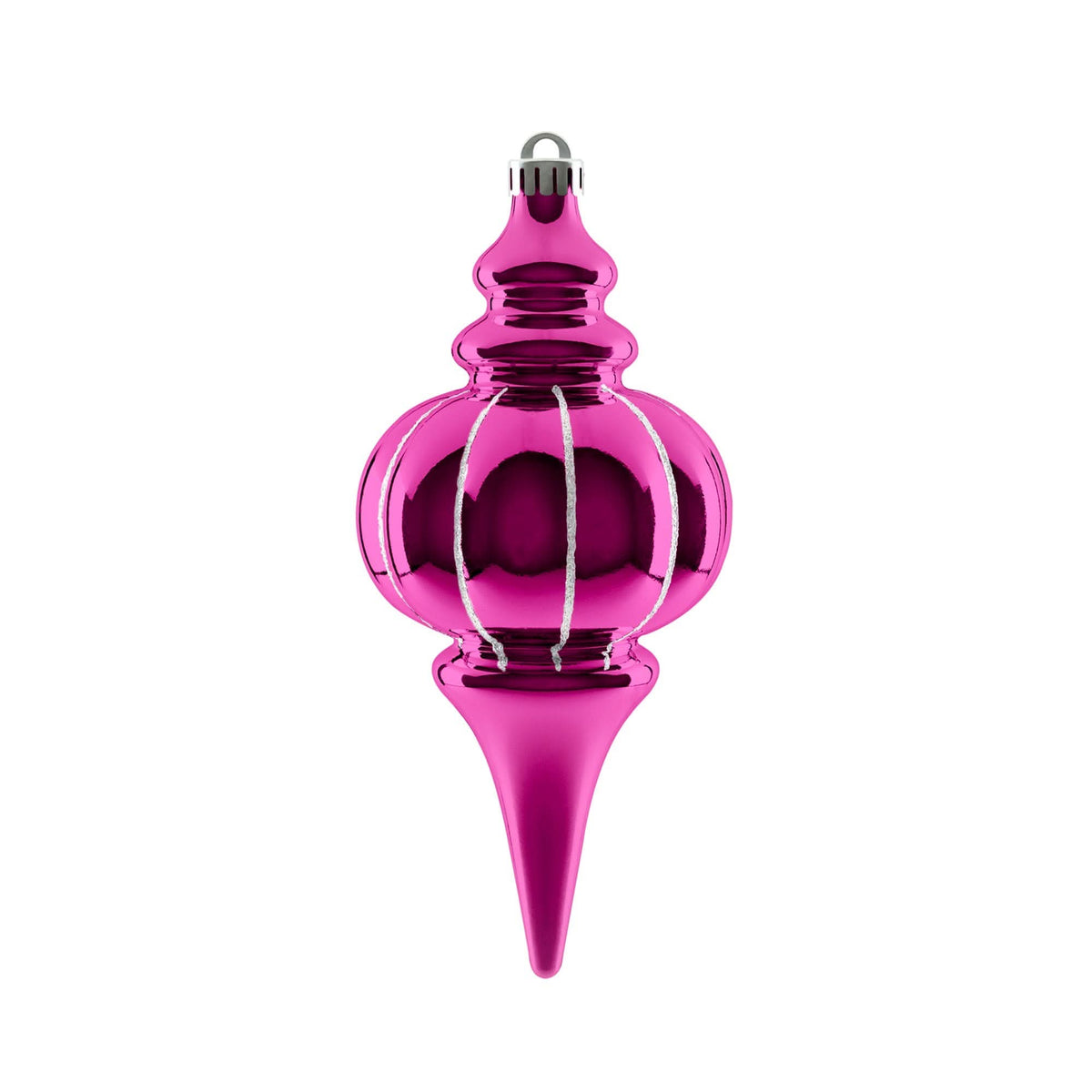 Striped Finial Ornaments