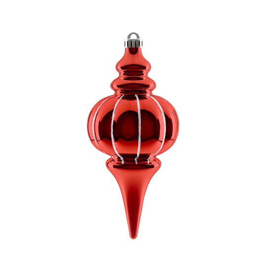 Striped Finial Ornaments