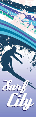 Surf City Single Vinyl Banner Dekra-Lite