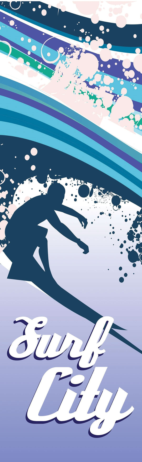 Surf City Single Vinyl Banner